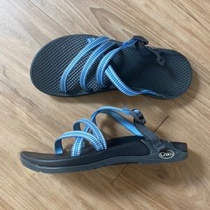 Chaco slip on sandals